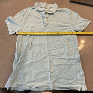 Banana Republic Light Blue Slim Fit Polo